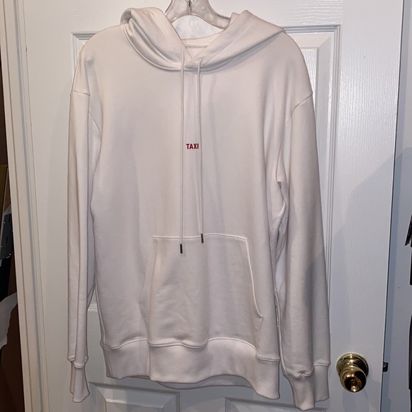 Helmut Lang Taxi Project Paris Hoodie White L XL - Picture 13 of 13